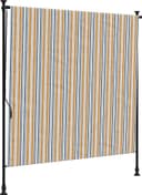 vidaXL Rullgardin utomhus 200x270cm
