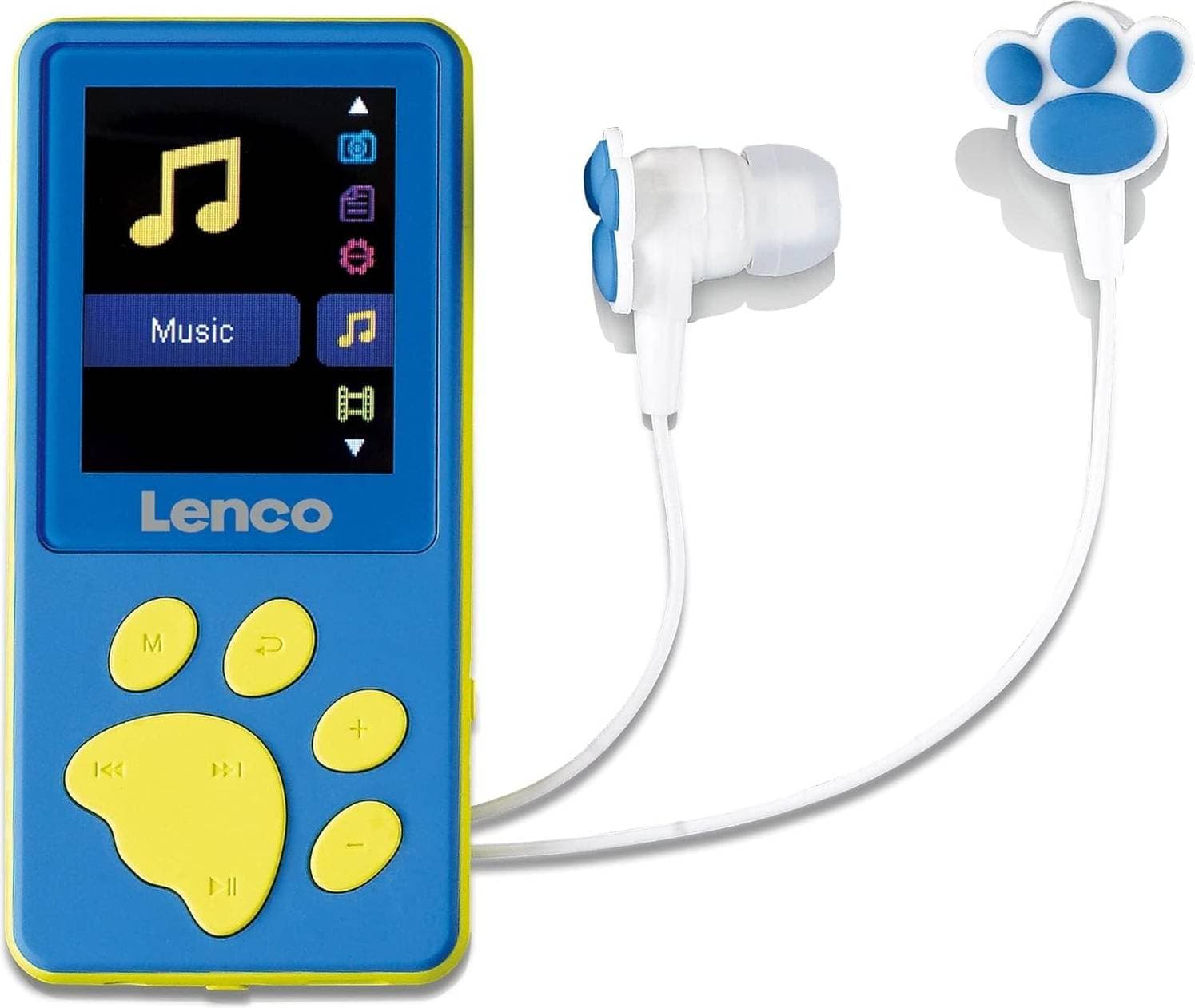 Lenco Mp3 Mp4 Player 8 Gb Blue