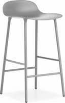 Normann Copenhagen Form Ben 65cm Grå Barstol 77cm