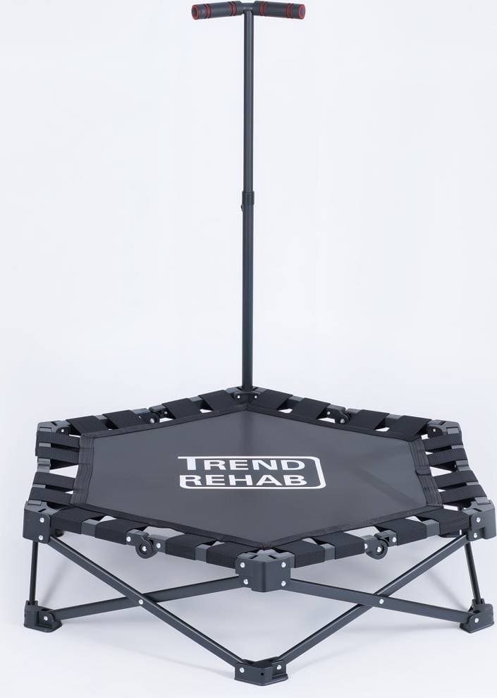 TrendRehab Hopfällbar Studsmatta 106 cm Med Handtag