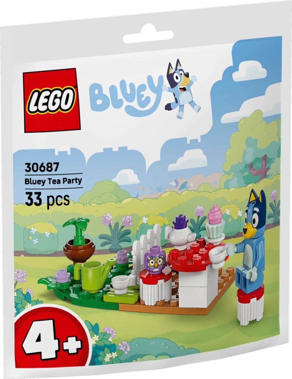 LEGO Bluey 4+ Blueys Tebjudning 30687