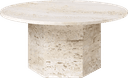 GUBI Epic Rund 80 Cm Neutral White Soffbord 80cm