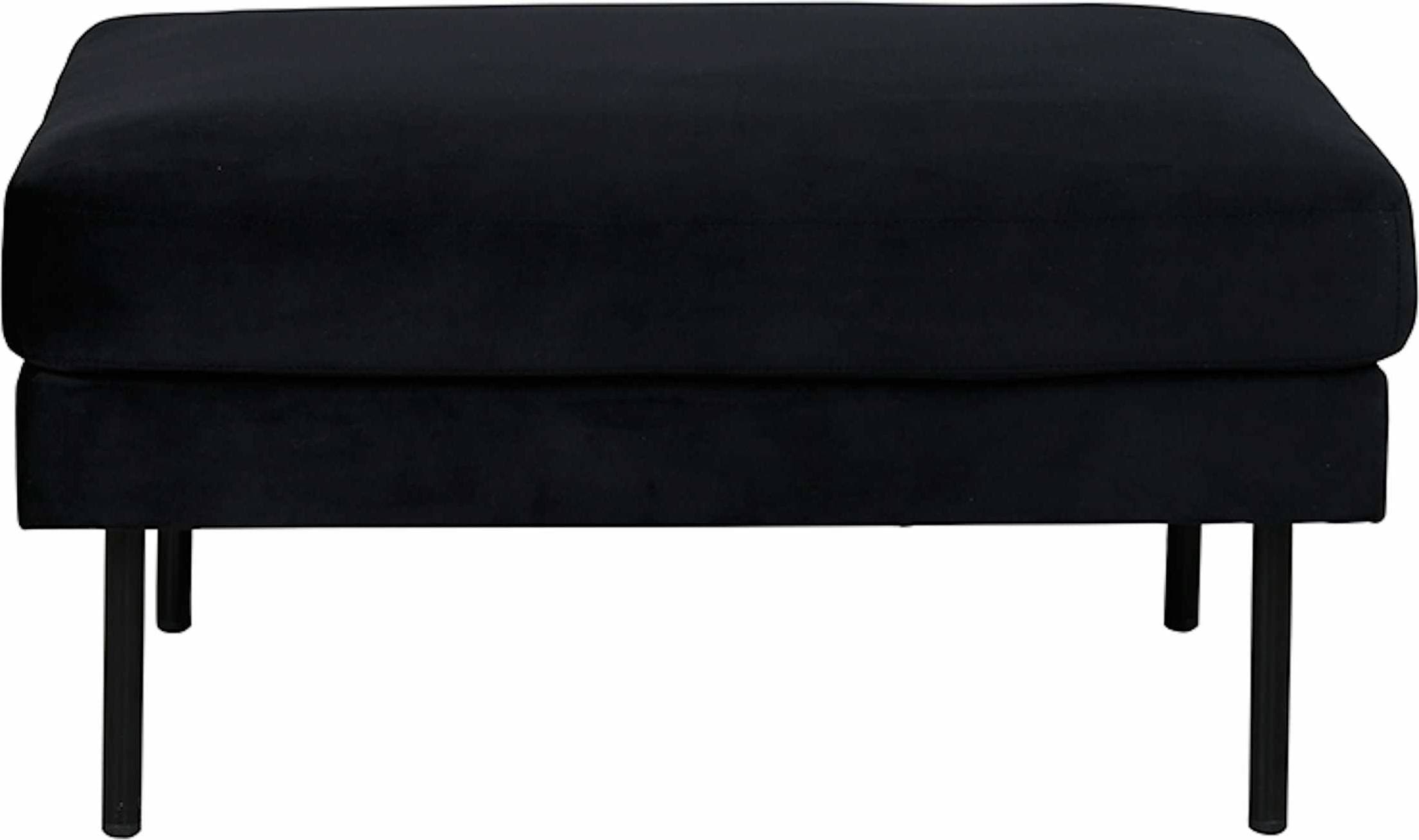 Venture Home Zoom Svart Svart Sittpuff 47cm