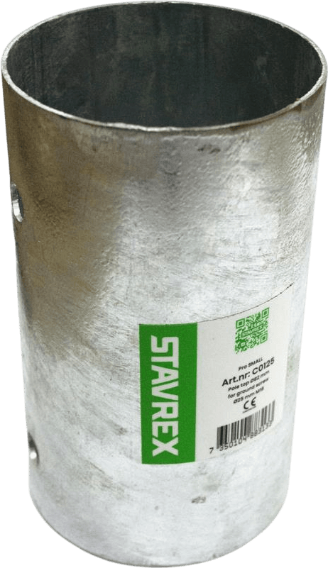 Stavrex M16 D82 mm Rund Stolpfot Ø82 mm