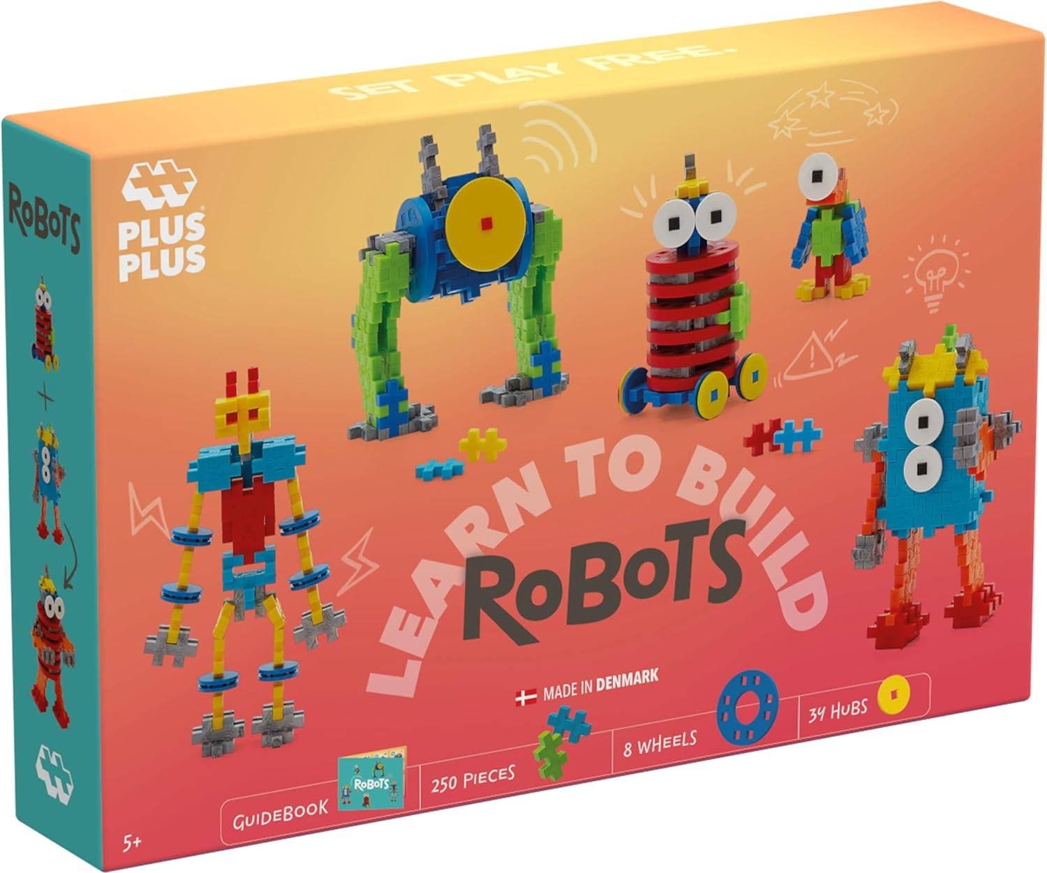 Plus Plus Robots Discovery Kit 250 Stycken