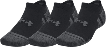 Under Armour Performance Tech 3pk NS Socks Svart