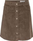Noisy May Nmronnie NW A Shape Skirt - Mörkbrun