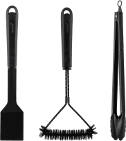 Mustang Grill Tool Set 3 Pcs Black Line Grill Set