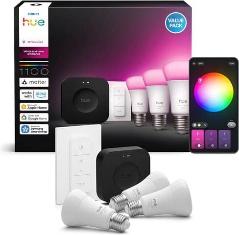 Philips Hue WCA A60 LED Stand Pack 3 Pack