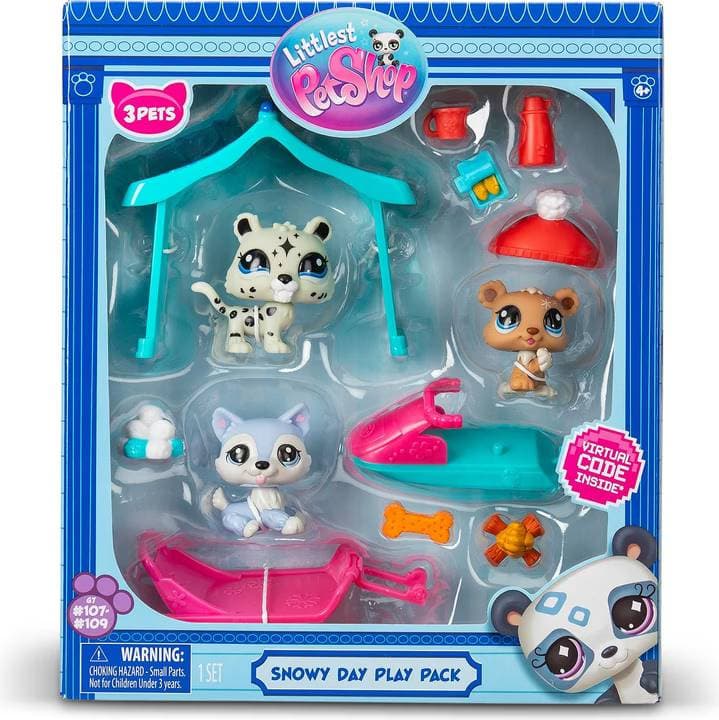Littlest Pet Shop Snowy Day Playset