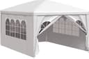 vidaXL Party Tent - White 3x4 m