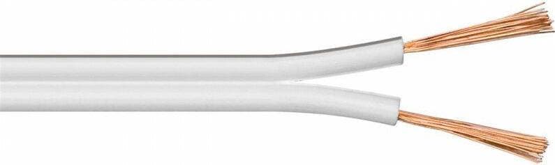 Wentronic Goobay Högtalarkabel 2x1.5mm CCA Vit 25m