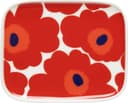 Marimekko Oiva Unikko Red Assiett 15cm