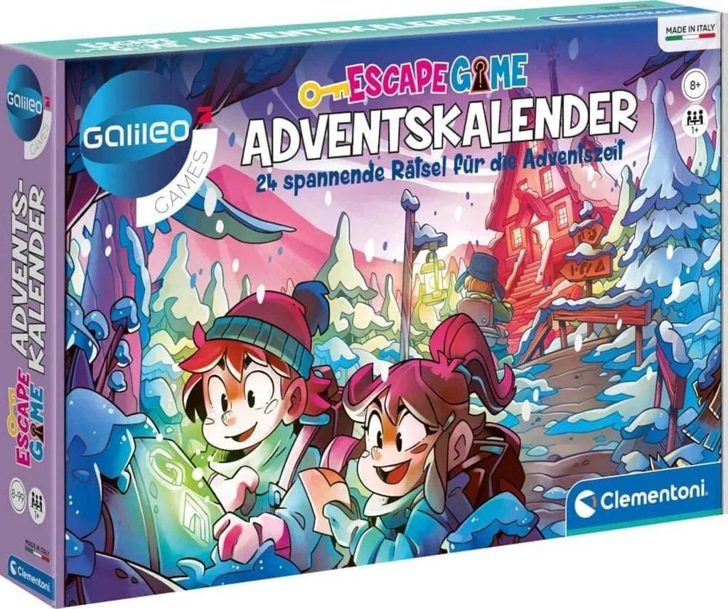 Clementoni Escape Game Adventskalender 2024