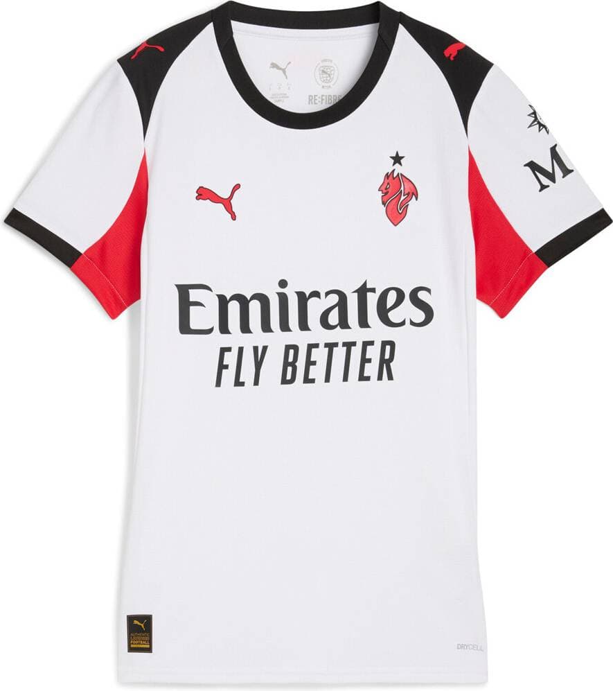 Puma AC Milan Away Jersey Women - White/Red