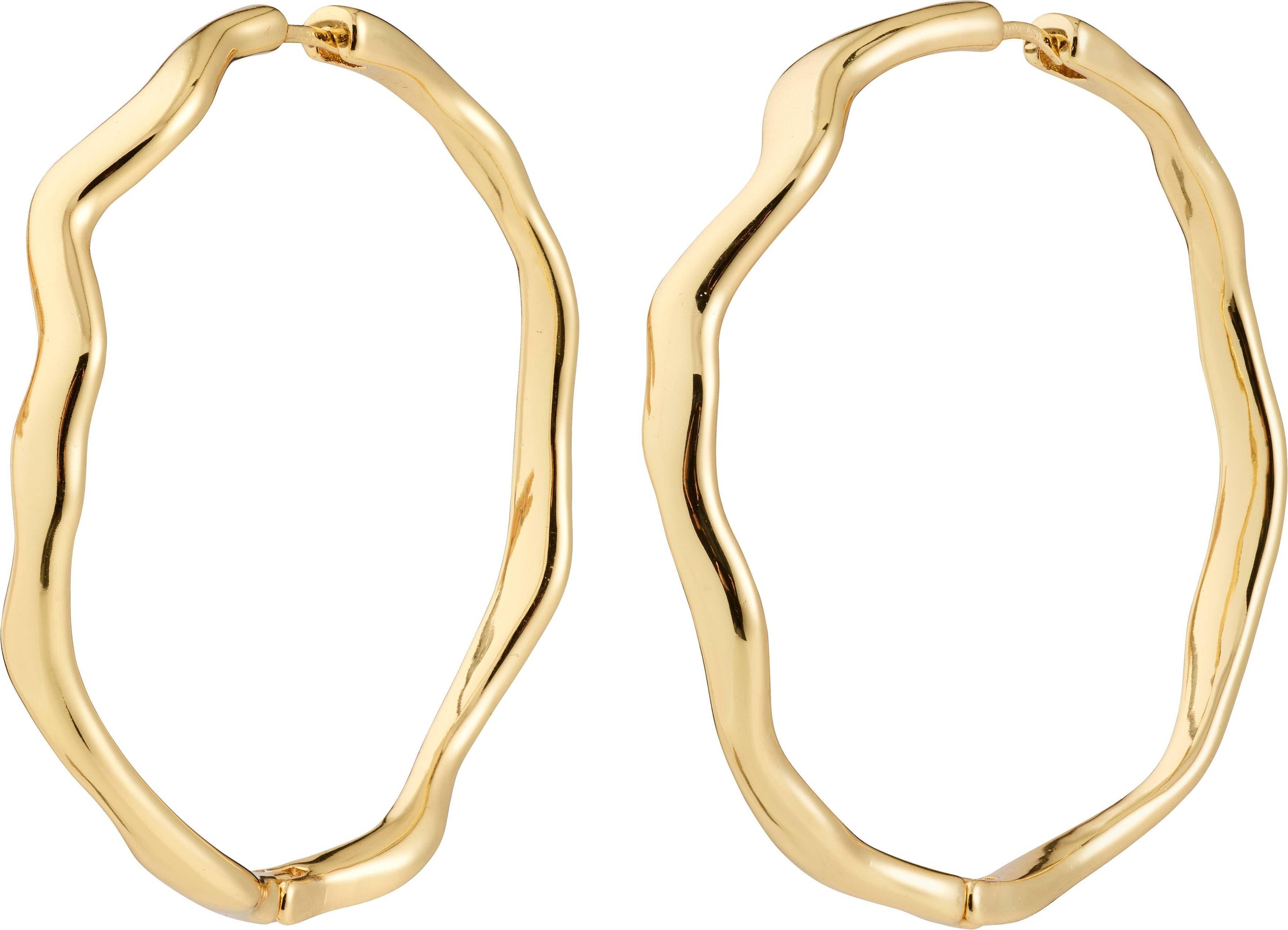 Pilgrim Larkin Earrings Gold-Plated - Guld