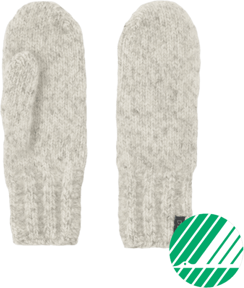 Devold Nansen Wool Mitten Grey Melange