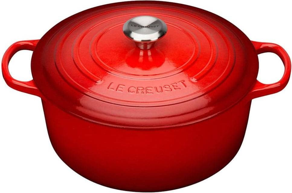 Le Creuset Signature med lock 4.2 L 24 cm