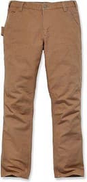 Carhartt Stretch Duck Dungaree Pants - Light Brown