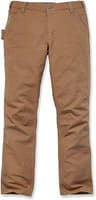 Carhartt Stretch Duck Dungaree Pants - Light Brown