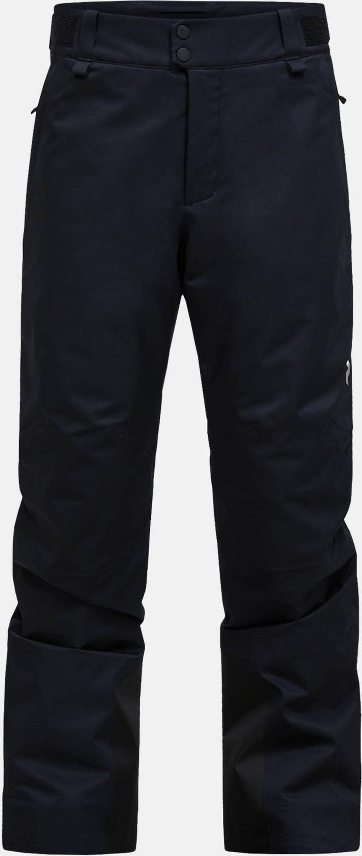 Peak Performance M Maroon Insulated Pants Black