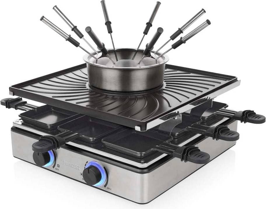 Princess Raclette Och Fonduegrill 1700W 1.3L