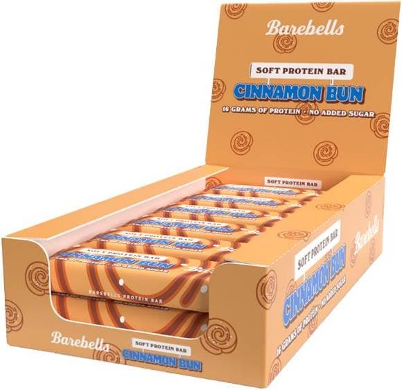 Barebells Soft Protein Bar Cinnamon Bun 12x55g