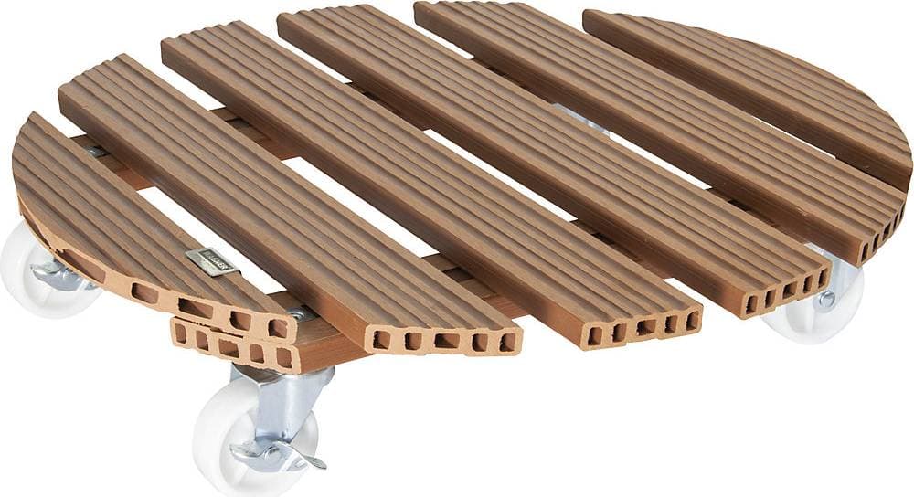 Wagner Växtroller WPC Ø 50 x 11 cm Blomrulle