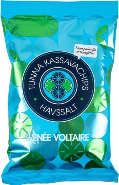 Renée Voltaire Tunna Kassavachips Havssalt 100 g