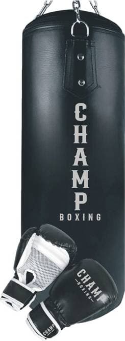 Champ Junior Boxningsset 11 kg - Svart/Silver