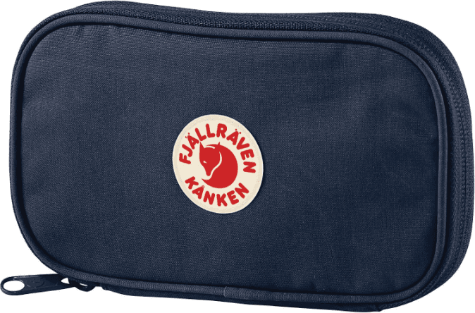 Fjällräven Kånken Travel Wallet Navy Blå