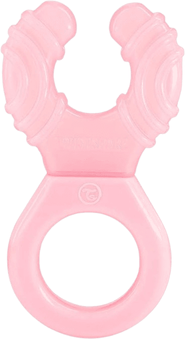 Twistshake Teether Cooler 2m+ Pastel Pink