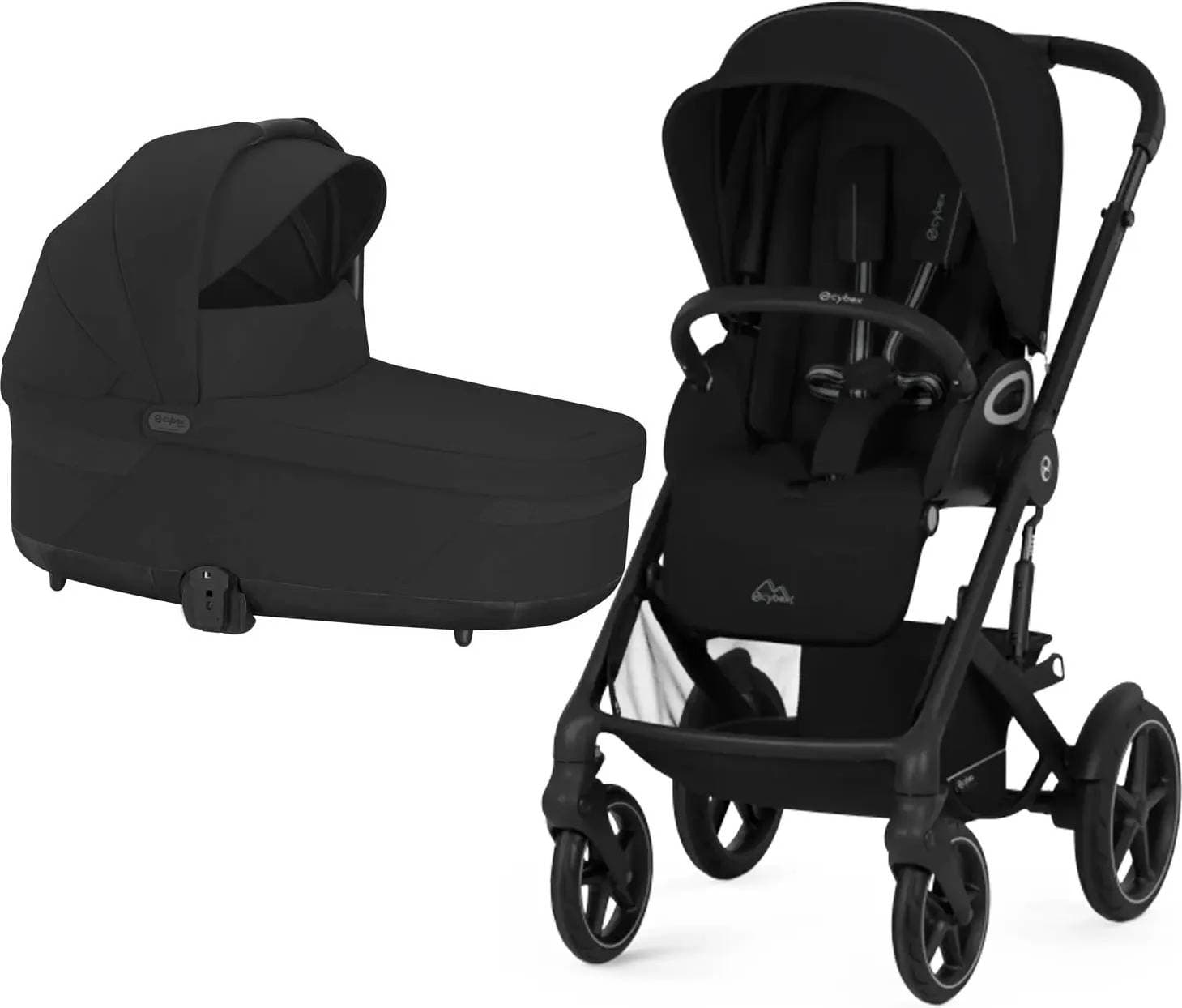 Cybex Talos S Lux Duovagn Moon Black