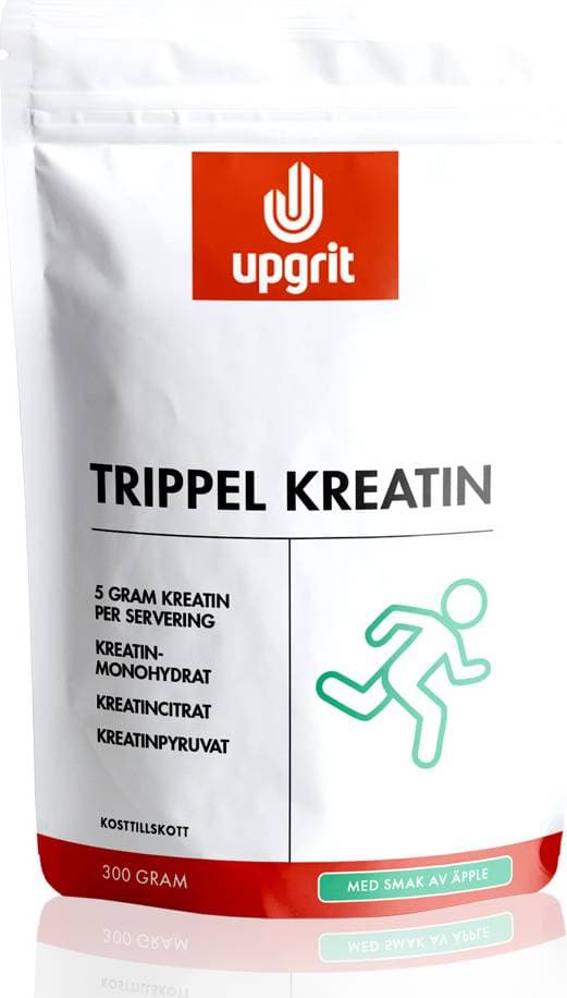 Upgrit Trippel Kreatin 300 G Äpple