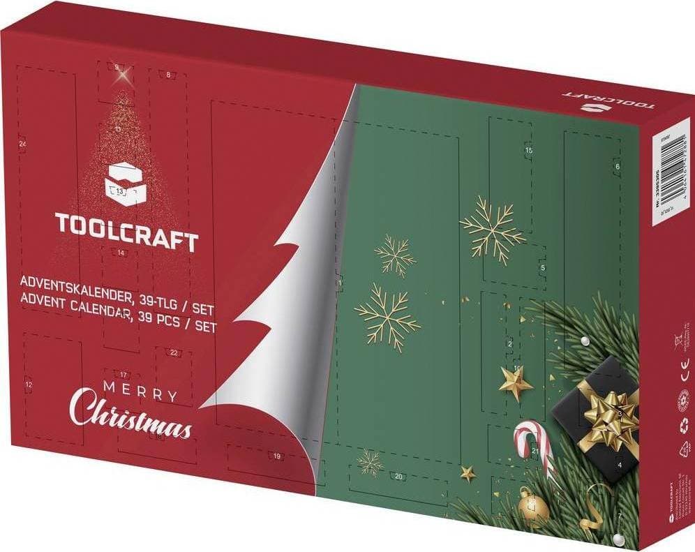 Toolcraft 39 Teile Werkzeug Adventskalender