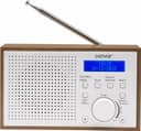 Denver FM DAB 46W Radio Trä Vit