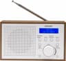Denver FM DAB 46W Radio Trä Vit