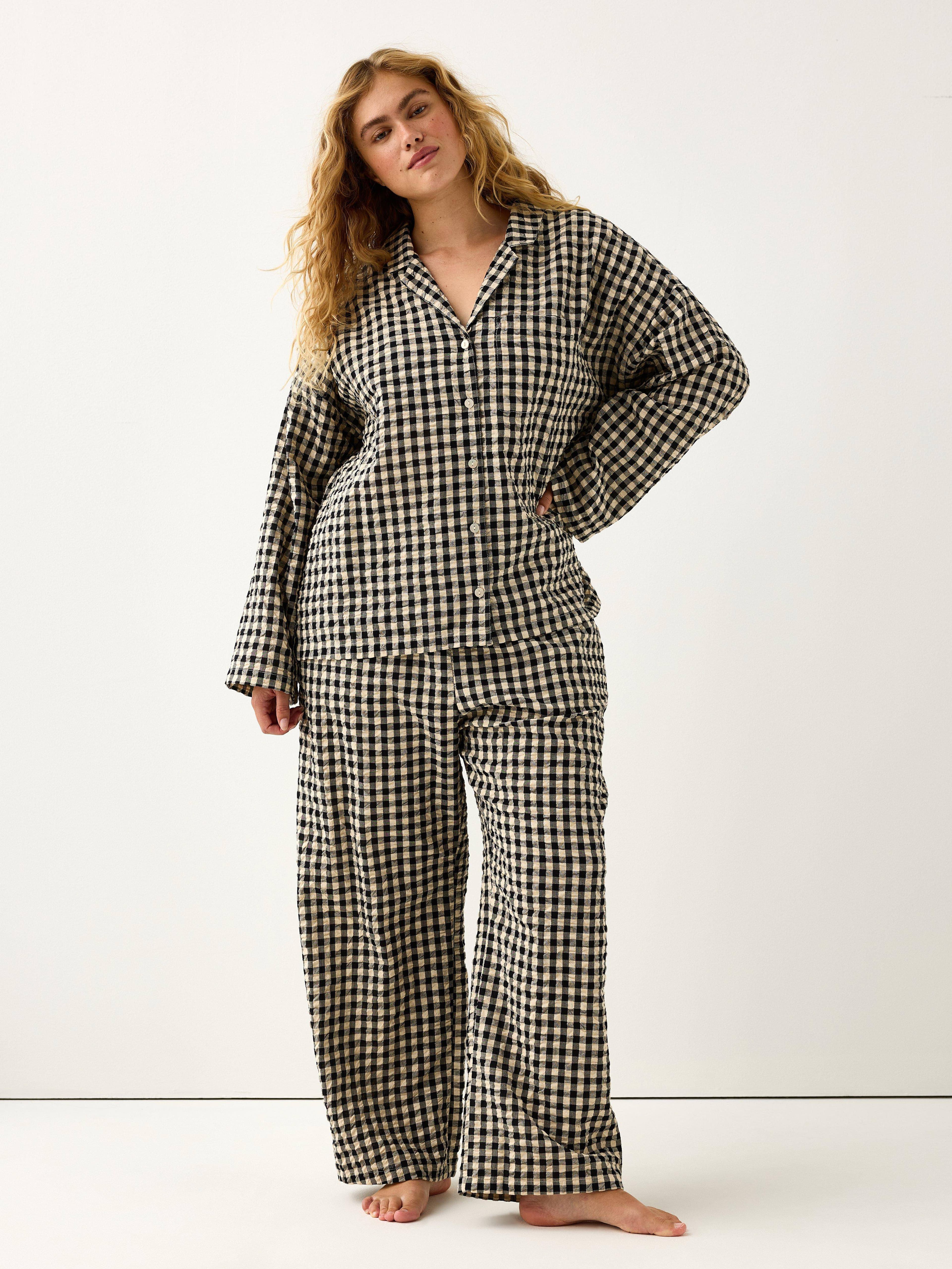 Lindex Pyjamasbyxor I Bäckebölja