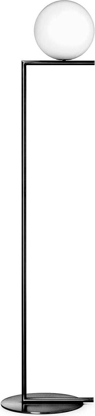 Flos IC Lights F1 Golv Svart Golvlampa 135cm