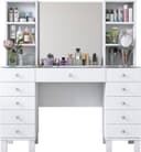 Hanah Home Ceylon 120 cm Vit Sminkbord