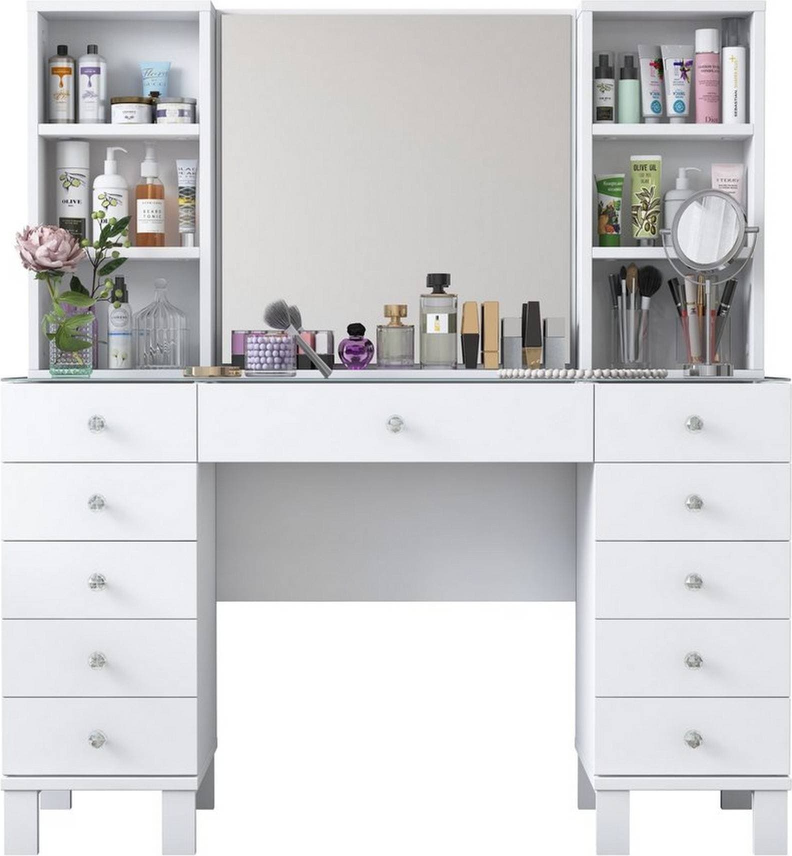 Hanah Home Ceylon 120 cm Vit Sminkbord