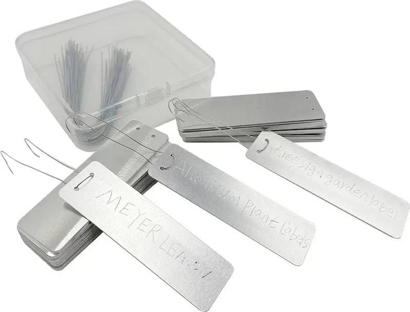 INF Aluminiumetiketter för Växter 100 Pack