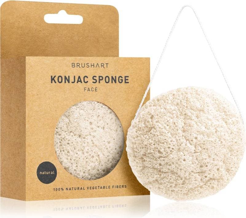 BrushArt Konjac Sponge Mild Exfolierande Svamp 5 g