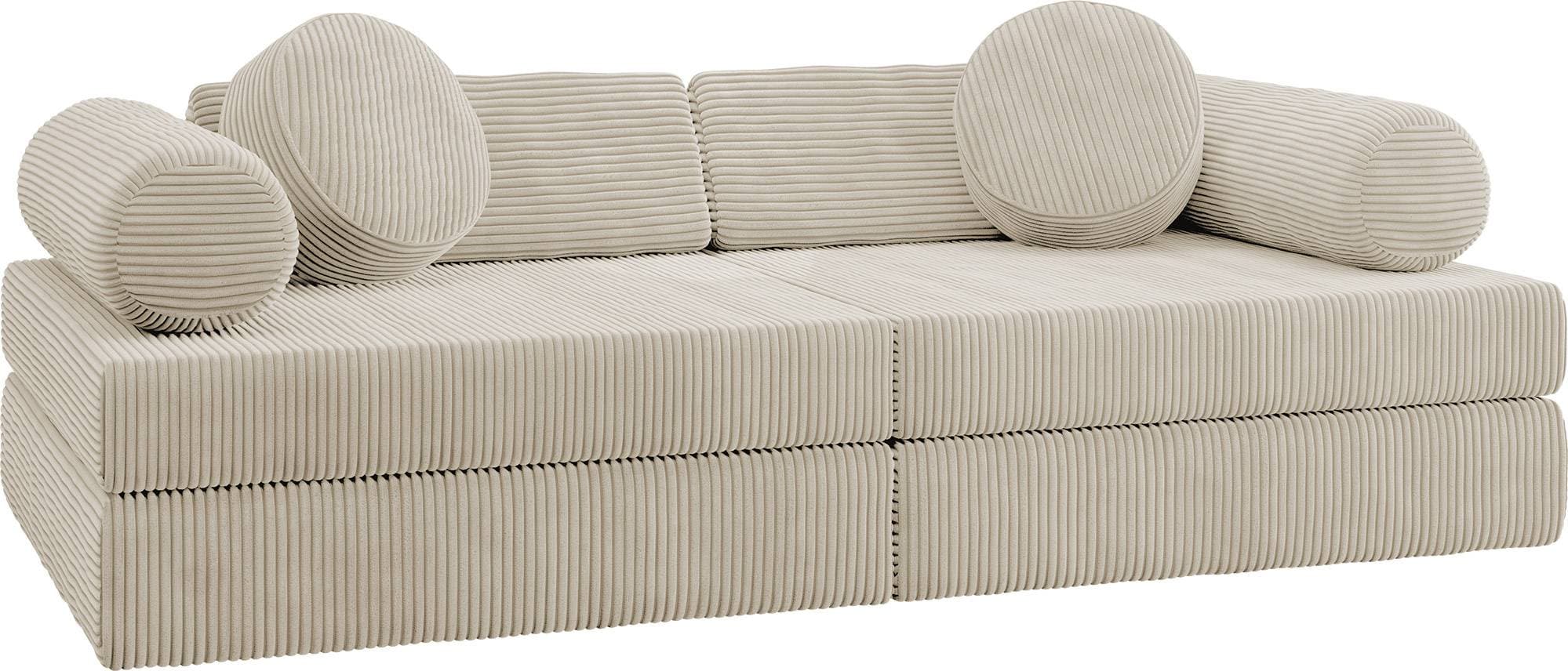 Tharosin Beige Barnsoffa