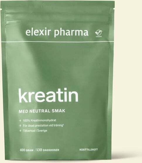 Elexir Pharma Kreatin Naturell 400 g Multi