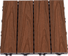 Hortus Trallruta Komposit 30x30 cm Teak 4-Pack