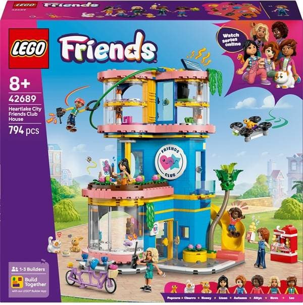 LEGO Friends 42689 Vännernas Klubbhus Heartlake City