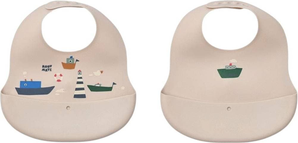 Liewood Haklapp Ember 2-Pack Creme Sailing Sandy