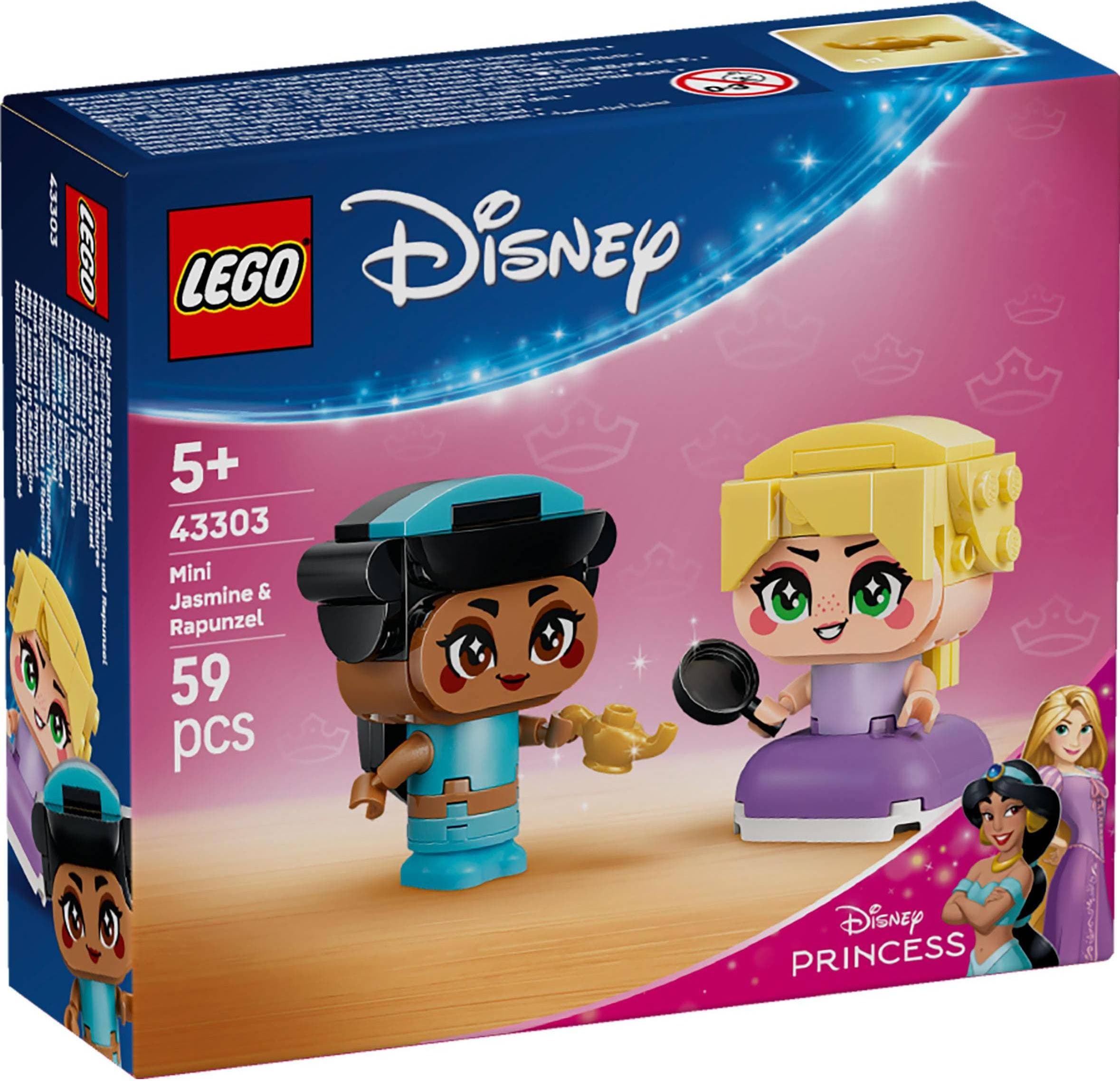 LEGO Disney Jasmine och Rapunzel Miniformat 43303