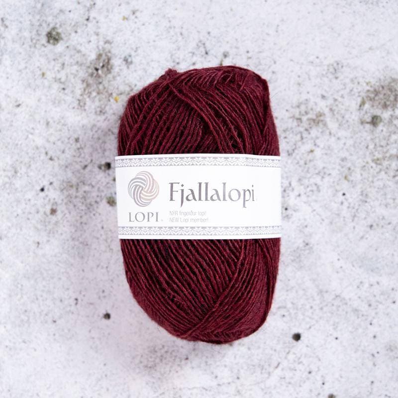 Istex Ãstex Fjallalopi Garn 60 Rödbrun Maroon